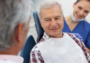 Patient Discussing Gum Surgery With Periodontist